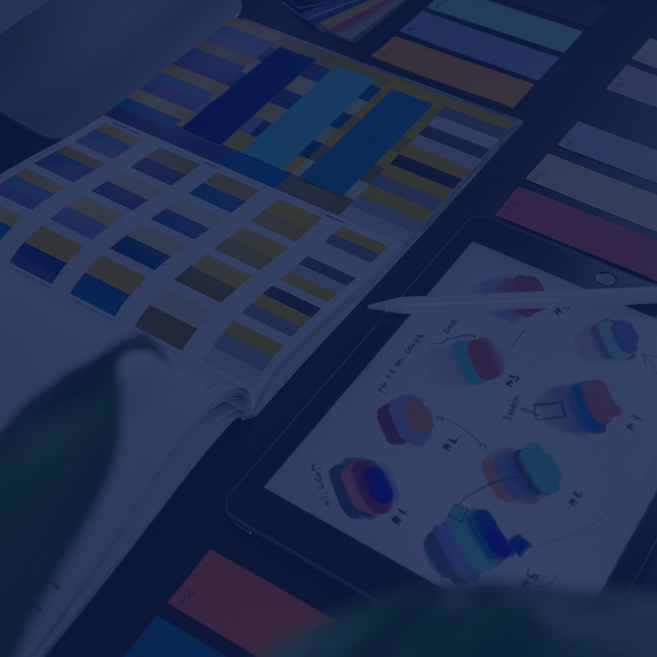 Branding für Unternehmen Farb- und Typokonzept